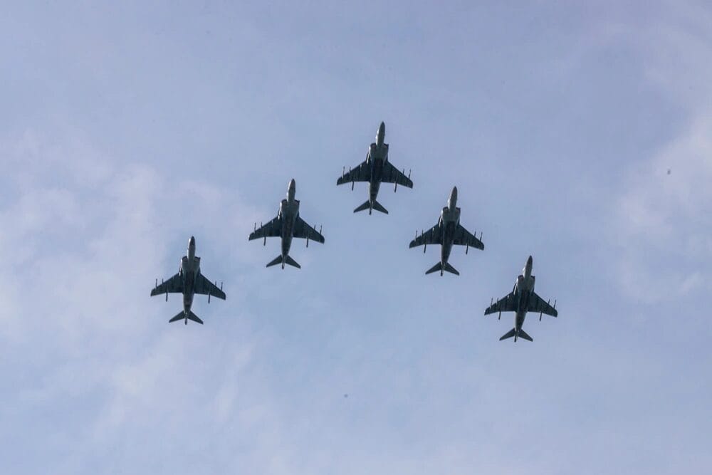Retirement of Harrier II from the 231st Marine Attack Squadron